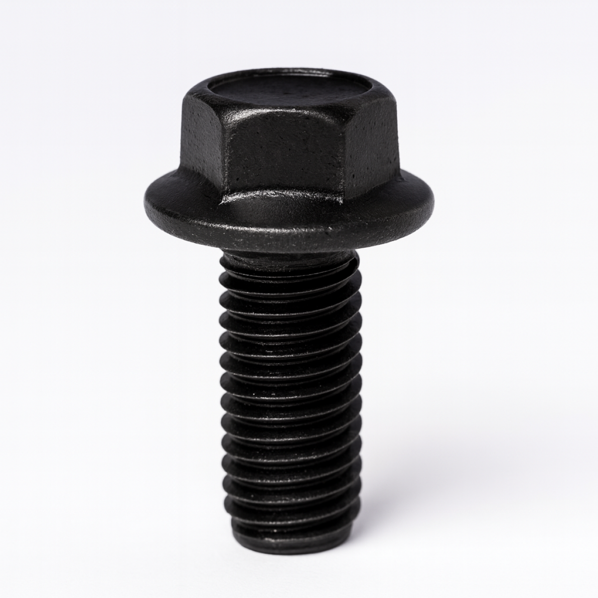 Sechskant-Flanschschraube M8x16 Schwarz Zink Beschichtet