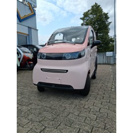 Madat A01 – Elektro-Microauto Rosa (E-Mopedauto) mit Bleigel Akku , 45 km/h oder 25 km/h
