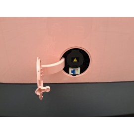 Madat A01 – Elektro-Microauto Rosa (E-Mopedauto) mit Bleigel Akku , 45 km/h oder 25 km/h