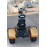 Madat CP-3 Elektro-Dreirad – E-Scooter & Chopper, 45 km/h (25 km/h option) 40 Ah Akku, 60–90 km Reichweite, mit 2 Akkus, Gold