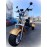 Madat CP-3 Elektro-Dreirad – E-Scooter & Chopper, 45 km/h (25 km/h option) 40 Ah Akku, 60–90 km Reichweite, mit 2 Akkus, Gold
