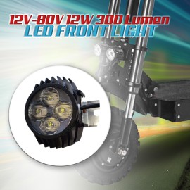 Langfeite T8 12V-80V 12W 300 Lumen LED-Frontlicht für E-Bikes und Roller