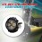 Langfeite T8 12V-80V 12W 300 lumen led front light for e bikes e scooters