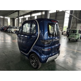 E Trike eco – 3 Rad Kabinenroller mit Lithium-Eisen-Phosphat (LiFePO₄)| Blau | Elektrisches Kabinenfahrzeug