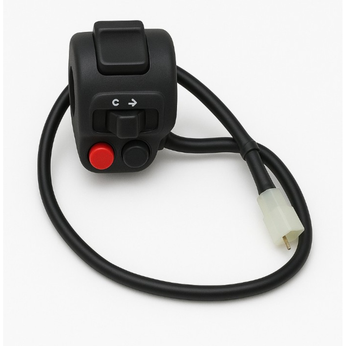 Left multifunction switch suitable for electric cabin scooters: XY Jinpeng, Yuki, YD Jinpeng, Elektrofrosch GRAND, Flistar FST, Elektrofrosch (turn signals, lights, horn)
