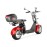 Madat O Elektroroller E Roller E Scooter Elektroscooter 1500W 60ah (40 ah (im Chopper eingebaut) + 20 ah Ersatzakku) bis 180 km 45 km/h mit Topcase