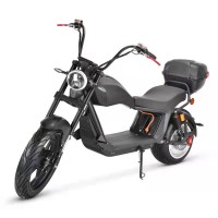 Madat Rooley E Roller Elektroroller E Chopper Elektrochopper mit 100 km reichweite bis 45 km/h 40 Ah Akku 100-120 km (ohne Heckbox)