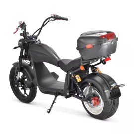 Madat Rooley E Roller Elektroroller E Chopper Elektrochopper mit 100 km reichweite bis 45 km/h 40 Ah Akku 100-120 km (ohne Heckbox)