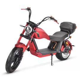 Madat Rooley E Roller Elektroroller E Chopper Elektrochopper mit 100 km reichweite bis 45 km/h 40 Ah Akku 100-120 km (ohne Heckbox)