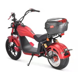 Madat Rooley E Roller Elektroroller E Chopper Elektrochopper mit 100 km reichweite bis 45 km/h 40 Ah Akku 100-120 km (ohne Heckbox)