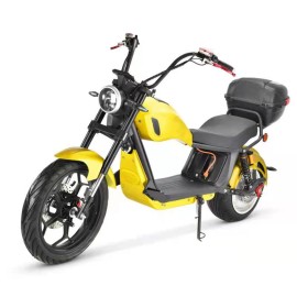 Madat Rooley E Roller Elektroroller E Chopper Elektrochopper mit 100 km reichweite bis 45 km/h 40 Ah Akku 100-120 km (ohne Heckbox)