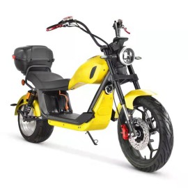 Madat Rooley E Roller Elektroroller E Chopper Elektrochopper mit 100 km reichweite bis 45 km/h 40 Ah Akku 100-120 km (ohne Heckbox)