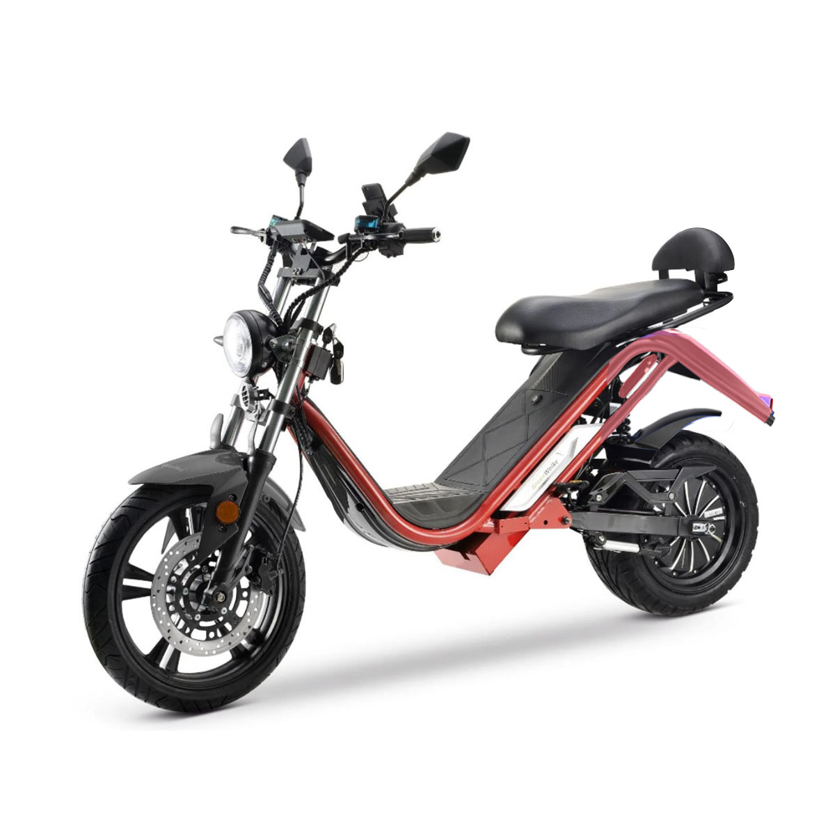 DAYI E Thor 4.0 E Scooter E Roller Elektroroller 45 Km/h 20Ah Akku 115-120 Km (ohne Kofferraum und Seitentasche)