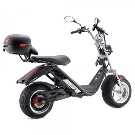   DAYI E Thor 3.0A E Scooter E Roller Elektroroller 45 Km/h 30Ah Akku 60-65 Km (mit Kofferraum und Seitentasche)
