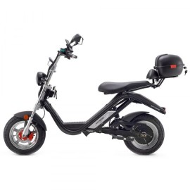   DAYI E Thor 3.0A E Scooter E Roller Elektroroller 45 Km/h 30Ah Akku 60-65 Km (mit Kofferraum und Seitentasche)