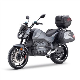 DAYI E-Odin 2.0 E Roller E Scooter E Motorrad 17 Zoll 125-130 km/h 100 Ah Akku 150-220 km (mit Topcase und Seitenkoffer)