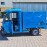 Madat E Cargo Pro E-Dreirad E Kabinenroller mit geschlossene Ladefläche Blau