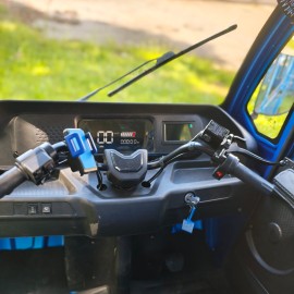 Madat E Cargo Pro  E-Dreirad E Kabinenroller  mit geschlossene Ladefläche Blau