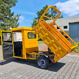 MADAT E-Cargo – Yellow Electric Cabin Scooter