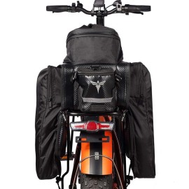 Engwe wasserdichte Fahrradträgertasche mit 35L großem Fassungsvermögen