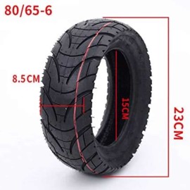 E Scooter E Roller Spare part Tubeless cityroad tire 80/65-6 (10×3) (255×80) TUOVT