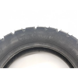 E Scooter E Roller Ersatzteil Schlauchloser Offroad-Reifen 80/65-6 (10×3) (255×80) TUOVT