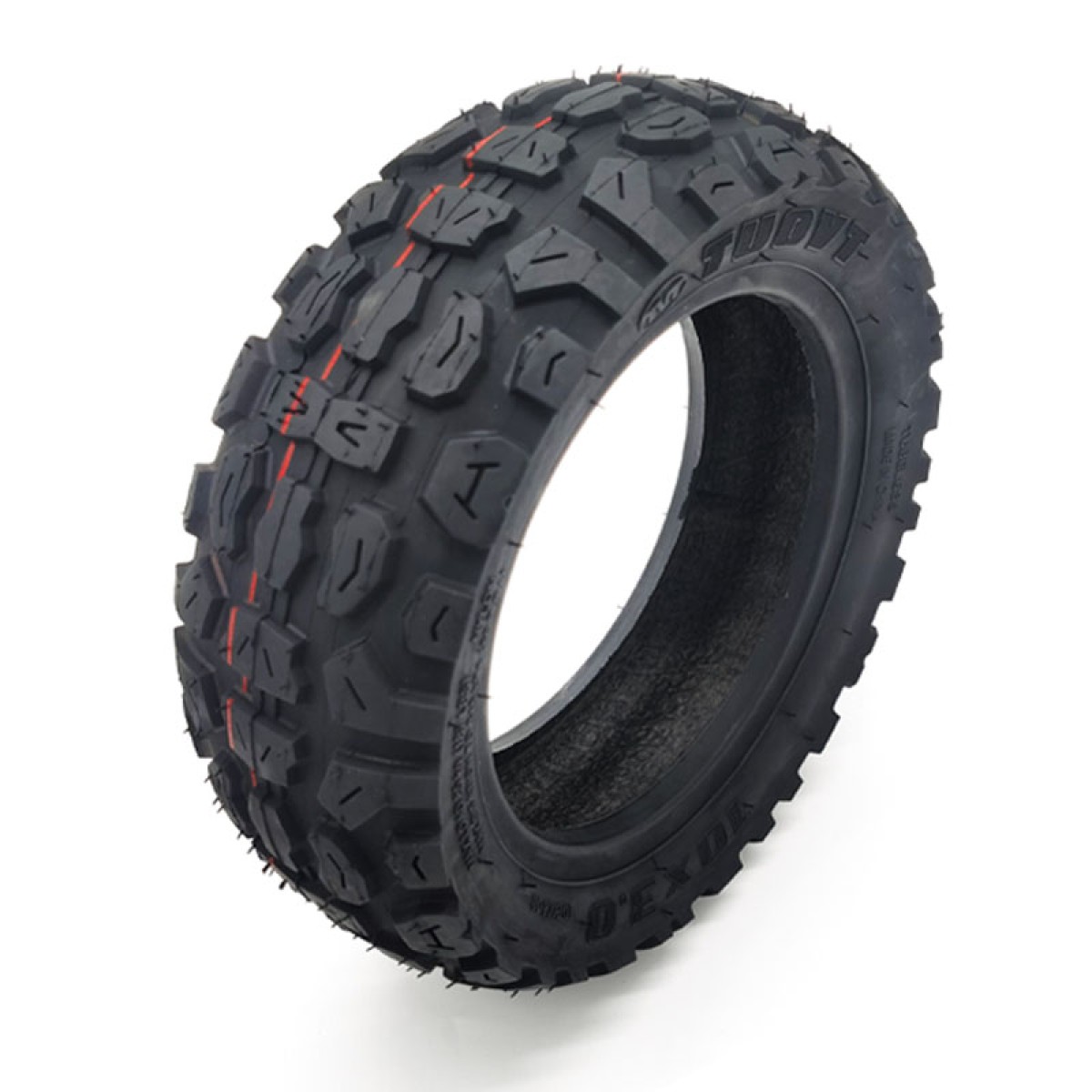 E Scooter E Roller Ersatzteil Schlauchloser Offroad-Reifen MULTITACO 80/65-6 (10×3) (255×80) TUOVT