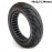 E Scooter E Roller Ersatzteil Ultraleichtes 10×2,5 Gummireifen mit Punkte 34-mm-Felgen
