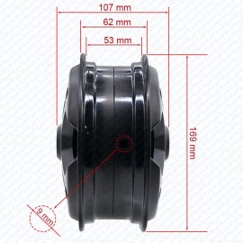 E Scooter E Roller Ersatzteil Minimotors Vorderrad  Original Dualtron Mini