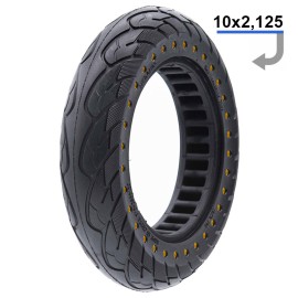 E Scooter E Roller Spare part  Ultralight solid wheel 10×2.125 with dots