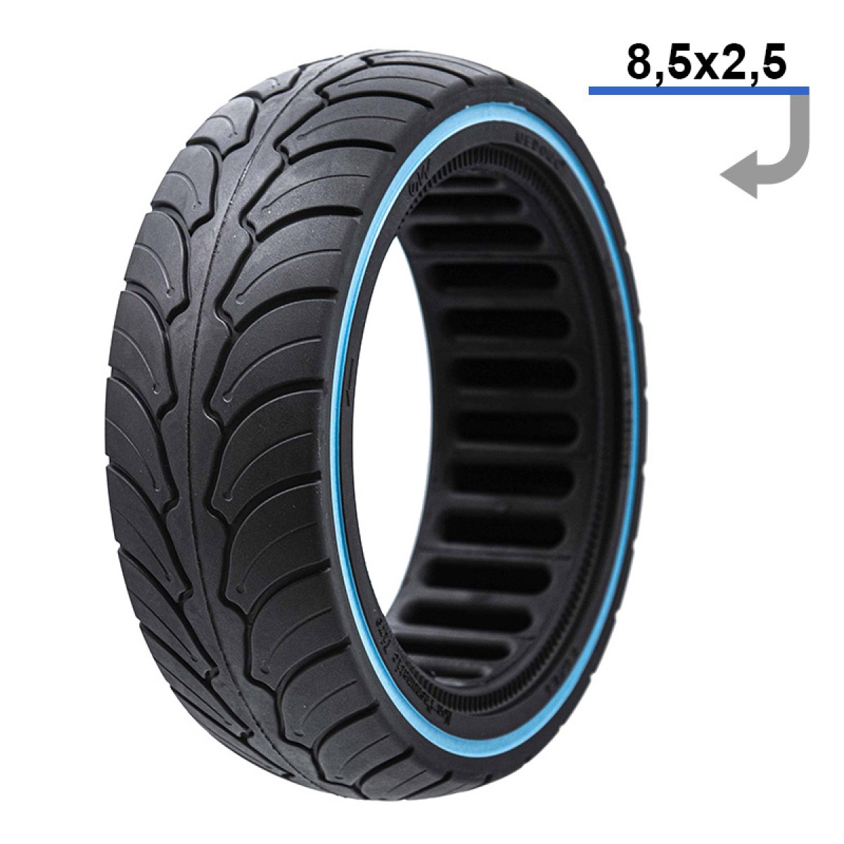 E Scooter E Roller Ersatzteil Ultraleichtes Gummireifen 8,5×2,5  gültig für Dualtron Mini