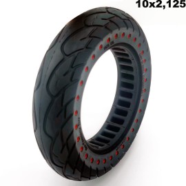 E Scooter E Roller Spare part  Ultralight solid wheel 10×2.125 with dots