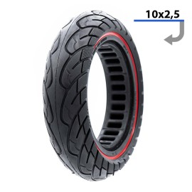 E Scooter E Roller Ersatzteil Ultraleichtes Vollrad 10×2,5  (34-mm-Felgen)