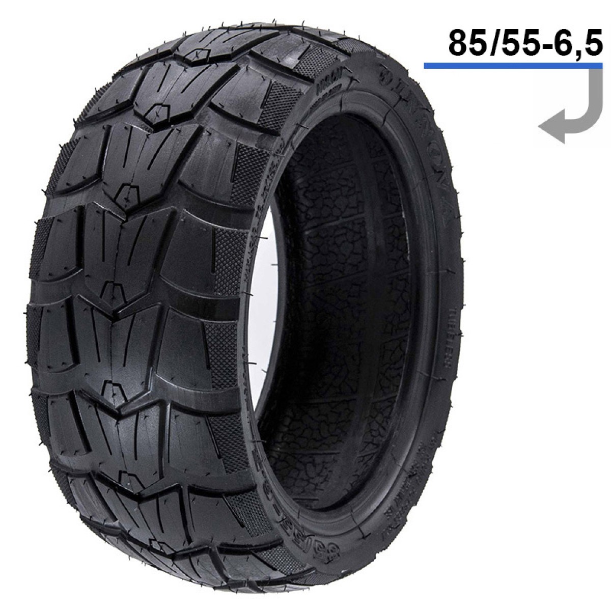 E Scooter E Roller Ersatzteil Schlauchloser Offroad-Reifen 85/55-6,5 Innova