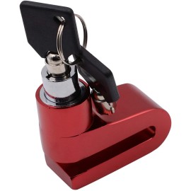YUME ANTI DIEBSTAHL UNIVERSAL MOTORRAD FÜNF FARBEN ALARMBREMSE FAHRRAD / FAHRRAD SİCHERHEİTSSCHLOSS SCHEİBENBREMSE ALARMSCHLOSS MİT FESTER HALTERUNG