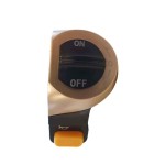 Langfeite T8 Elektrofahrrad Hupenschalter 2 in 1 Kombination Elektroroller Lichtschalter Fahrrad Frontlampe Hupe Schaltknopfschalter für Elektrofahrrad Elektroroller Hupenschalter
