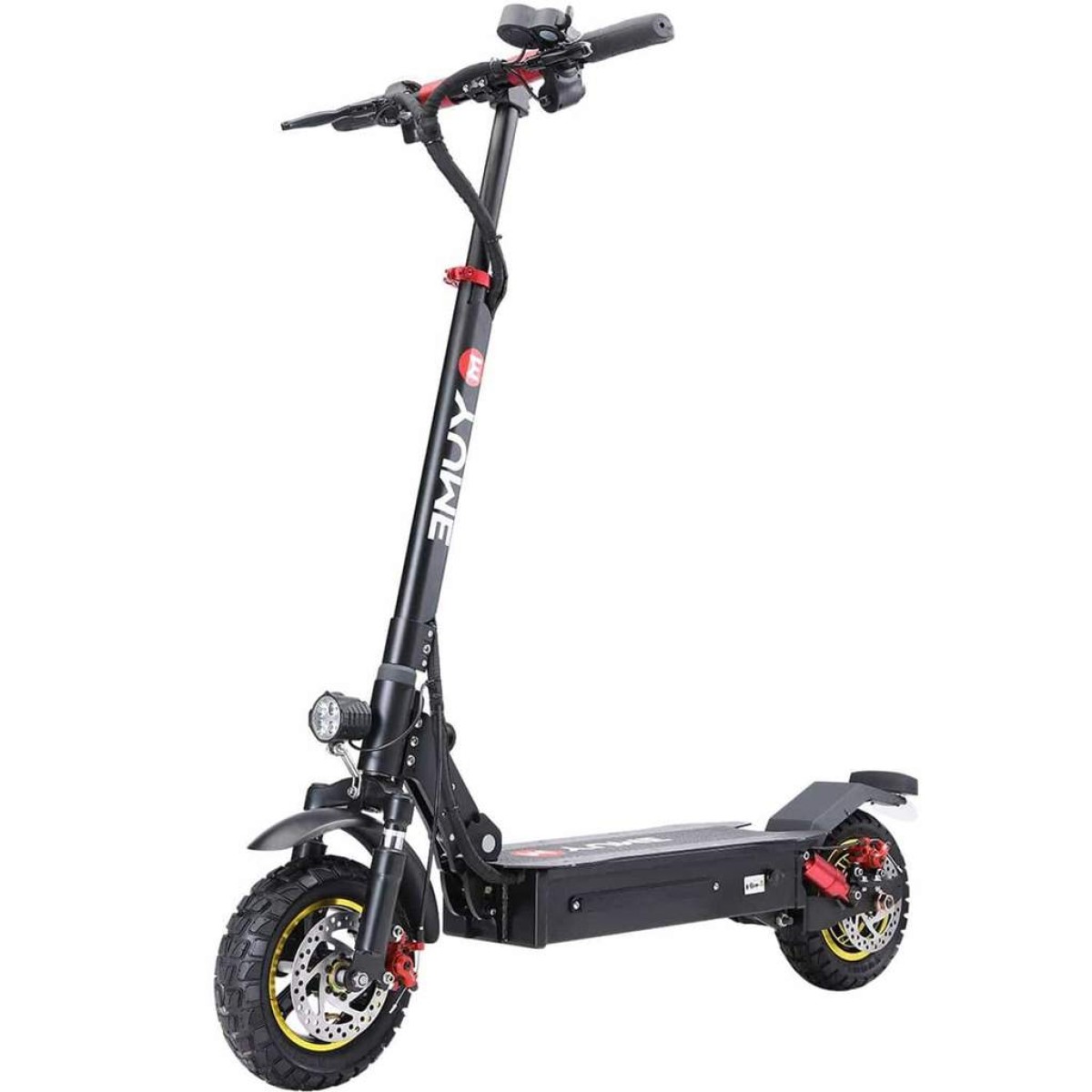 Yume YM10S 48V 100W faltbarer Offroad-Elektroroller 10 Zoll 45 km / h Höchstgeschwindigkeit 45-50 km Laufleistung Reichweite max. Belastung 120 kg